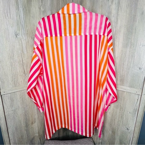 Beach Riot Alexa Sunset Stripe Shirt - Picture 6 of 6